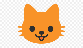 Black cat Kitten Emoji Sticker - butterfly cute cat head Black cat Kitten Emoji Sticker - butterfly cute cat head