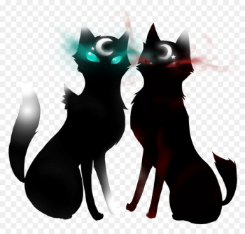 Black cat Whiskers Render Drawing - cat Black cat Whiskers Render Drawing - cat