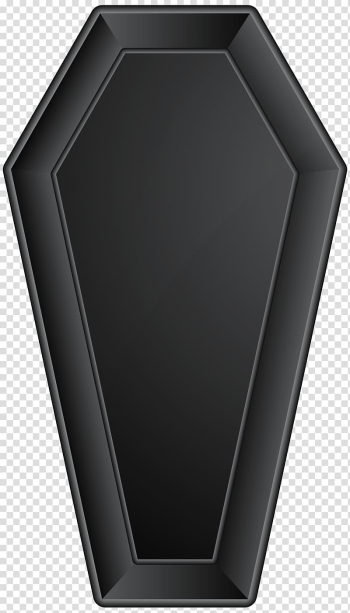 Black coffin illustration, Rectangle Product Font, Black Coffin transparent background PNG clipart
