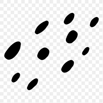 Black dots png sticker, transparent | Free PNG - rawpixel