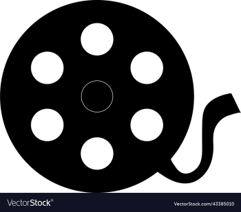 black film reel black film reel