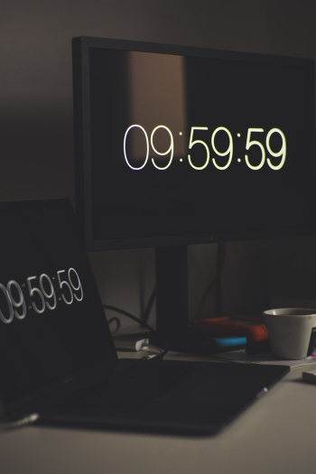 Black Flat Screen Monitor Black Flat Screen Monitor