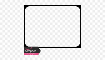 Black Frame Graphic Marisa Lerin Pixel Scrapper Digital - Black Frame 4x6&quot;