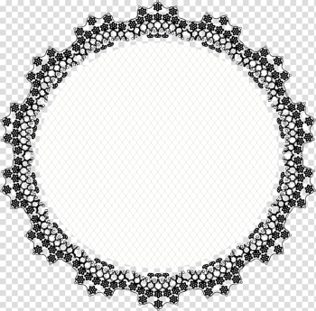 Black frame transparent background PNG clipart