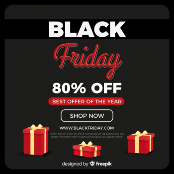 Black friday banner Black friday banner