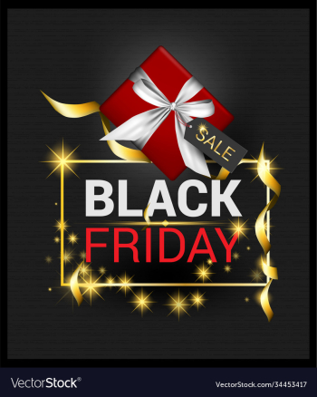 black friday promotion background christmas