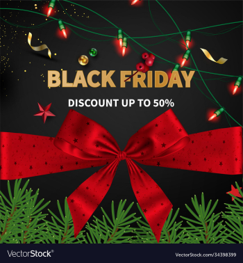 black friday social media post template