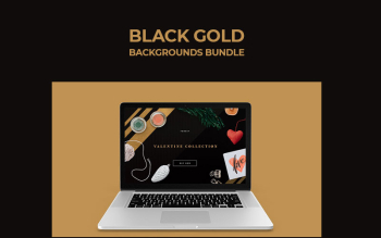 Black Gold Backgrounds - FREE Download!