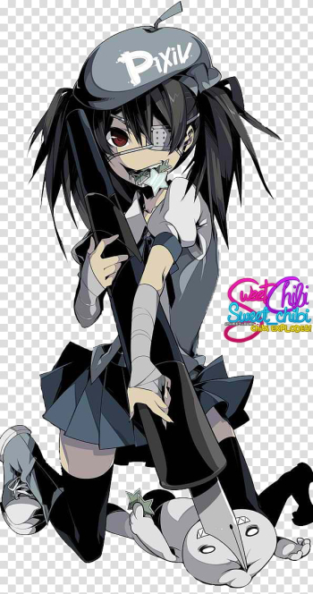 Black haired woman anime character transparent background PNG clipart Black haired woman anime character transparent background PNG clipart