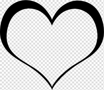 Black heart illustration, Broken heart Silhouette Psychology Love, three hearts transparent background PNG clipart