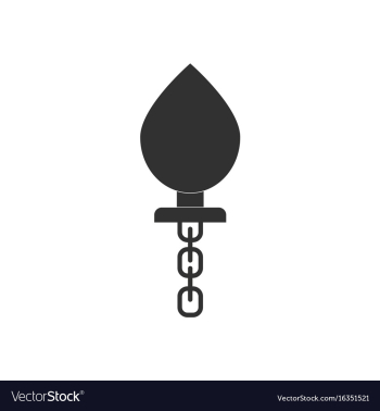 Black icon on white background sex toy vector image Black icon on white background sex toy vector image