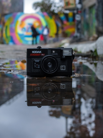 Black Kodak Analog Camera Black Kodak Analog Camera
