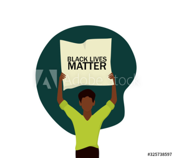 Black Lives Matter concept Black Lives Matter concept