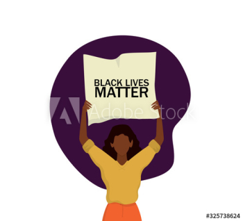 Black Lives Matter concept Black Lives Matter concept