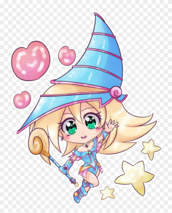 Black Magician Girl By Shinydorayaki - Dark Magician Girl Chibi