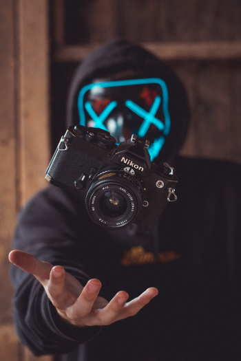 Black Nikon Dslr Camera Black Nikon Dslr Camera