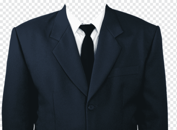 black notched lapel 1-button blazer art, Tuxedo M., jas, necktie, formal Wear, suit png