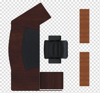 Black office rolling armchair illustration, Table Furniture Chair Wood, Size chart diagram color flat black wood office furniture transparent background PNG clipart