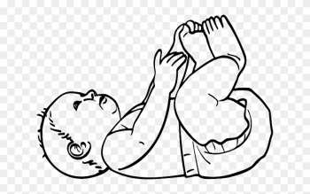 Black, Outline, Drawing, Girl, Feet, Sleeping - Baby Doll Coloring Pages Black, Outline, Drawing, Girl, Feet, Sleeping - Baby Doll Coloring Pages