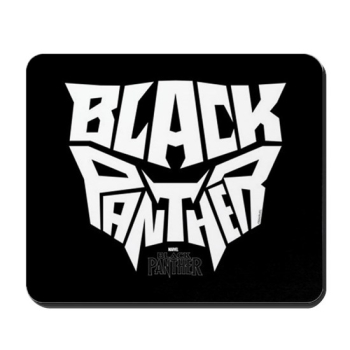 Black Panther Logo Mousepad by Marvel - CafePress