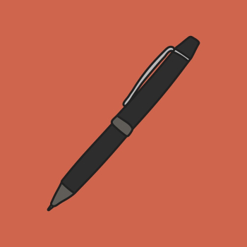 Black pen clipart, stationery cute | Free Vector Illustration - rawpixel