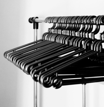 Black Plastic Hangers Black Plastic Hangers