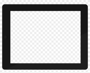 Black Rectangle Cliparts - Ipad Video Frame Black Rectangle Cliparts - Ipad Video Frame