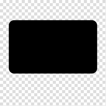 Black rectangle shape - Transparent PNG & SVG vector