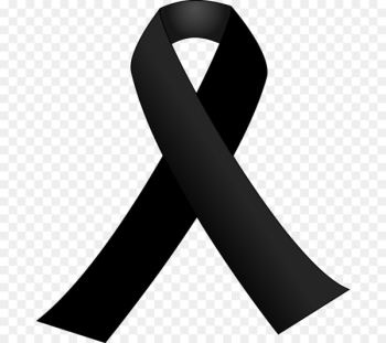 Black ribbon Awareness ribbon Clip art - Black Ribbon Black ribbon Awareness ribbon Clip art - Black Ribbon