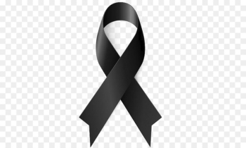 Black ribbon Awareness ribbon - ribbon Black ribbon Awareness ribbon - ribbon
