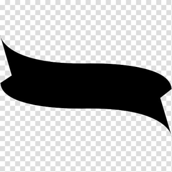 Black ribbon illustration, Shape Rectangle Logo Encapsulated PostScript, BLACK RIBBON transparent background PNG clipart
