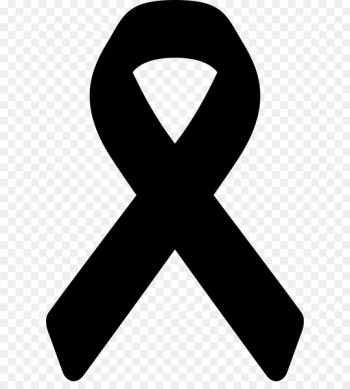 Black ribbon National day of mourning Death Condolences - others 