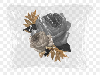 Black rose png flowers plastic | Free PNG - rawpixel