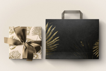 Black shopping bag & gift | Free Photo - rawpixel Black shopping bag & gift | Free Photo - rawpixel