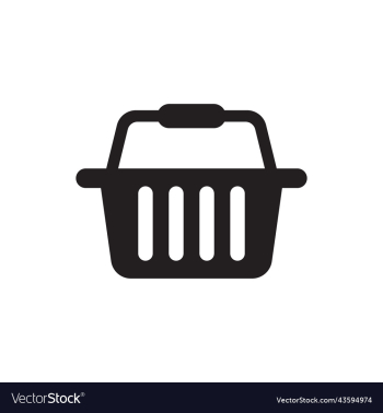 black shopping basket solid icon black shopping basket solid icon