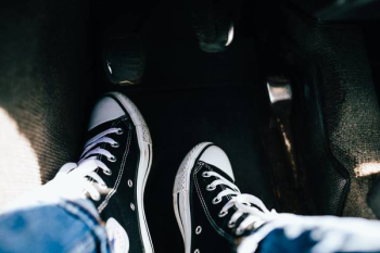 Black sneakers Black sneakers