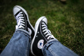 Black sneakers Black sneakers