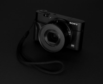 black Sony camera black Sony camera