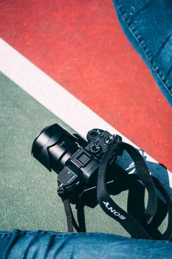 Black Sony Dslr Camera Black Sony Dslr Camera