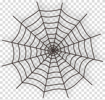 Black spider web , Spider web Cartoon , Halloween cobwebs transparent background PNG clipart