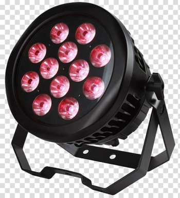 Black strobe light, Stage lighting Light fixture Floodlight, Stage lighting transparent background PNG clipart