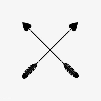 Black stylish crossed arrow vectors | Free stock vector - 543197 Black stylish crossed arrow vectors | Free stock vector - 543197