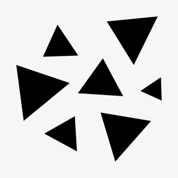 Black triangles sticker, geometric shape | Free PSD - rawpixel Black triangles sticker, geometric shape | Free PSD - rawpixel