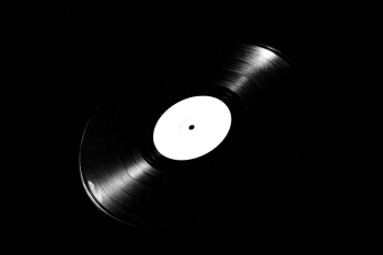 Black Vinyl Disc Black Vinyl Disc