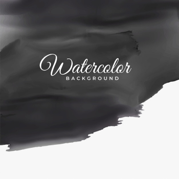 Black watercolor texture with text space Black watercolor texture with text space
