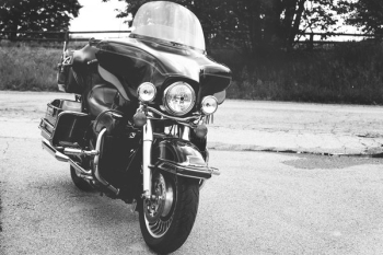 Black & White Motorcycle Black & White Motorcycle