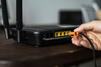 Black Wireless Router Black Wireless Router
