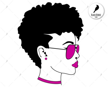Black woman svg black woman clipart sunglasses svg shades | PNGio