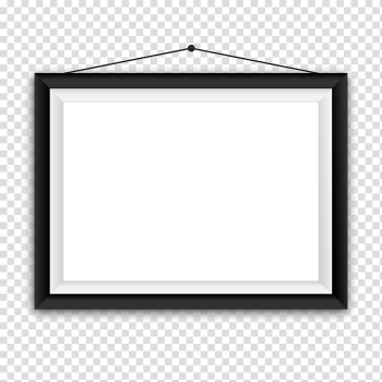 Black wooden frame , frame Euclidean , black frame transparent background PNG clipart