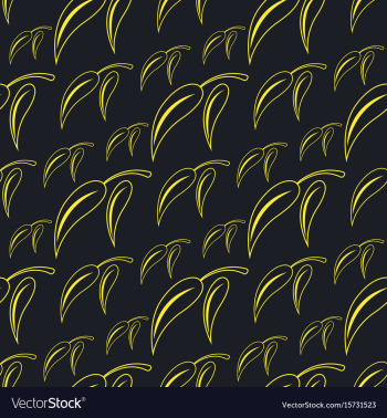 Black yellow seamless background pattern vector image Black yellow seamless background pattern vector image